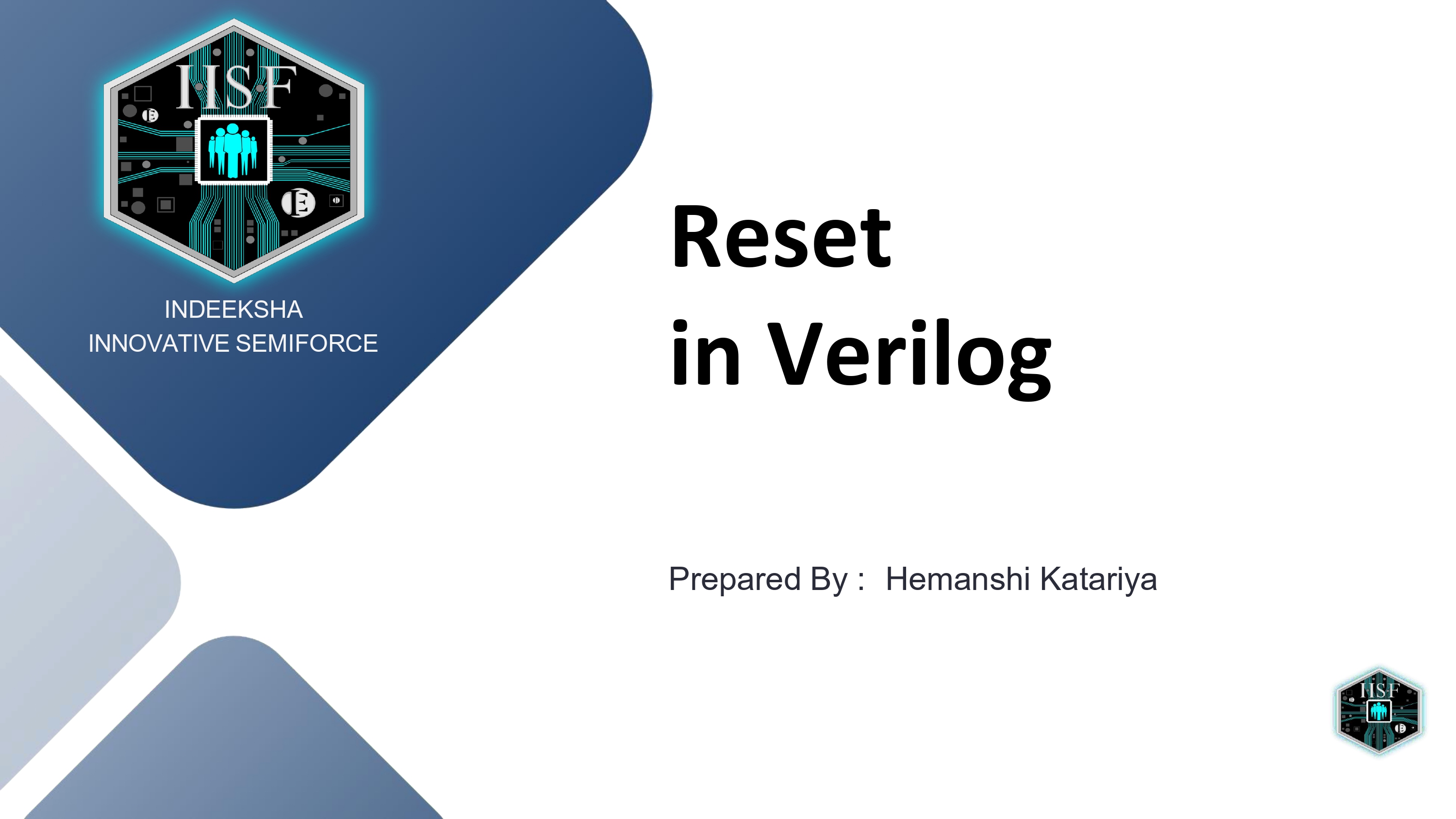 Understanding Reset in